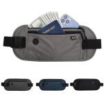 Ceinture Portefeuille de Voyage Invisible Anti-RFID