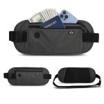 Ceinture voyage anti-RFID avec compartiments