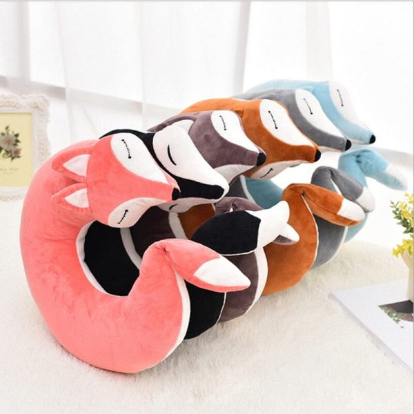 coussin de voyage renard