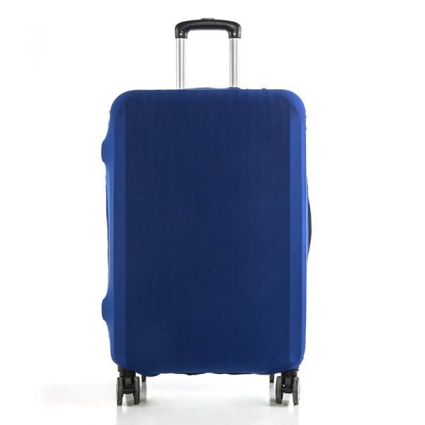 housse de valise bleu marine