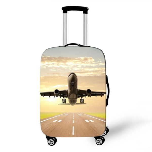housse de valise Décollage avion