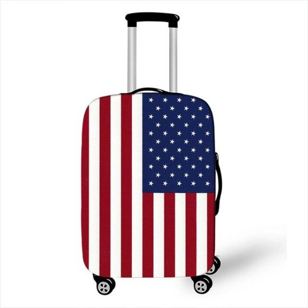 housse de valise drapeau USA