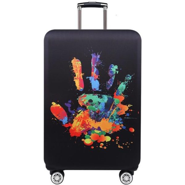 housse de valise main colorée originale