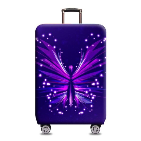housse de valise avec design phénix