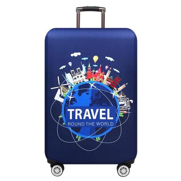 housse de valise voyage travel round the world