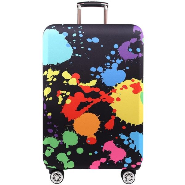 housse valise peinture