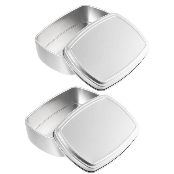 boîte à savon de voyage en aluminium