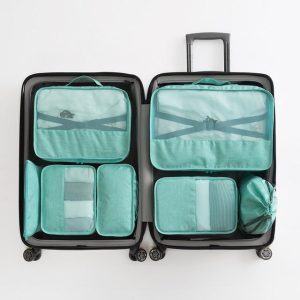 organisateurs valise turquoise Dream Travel