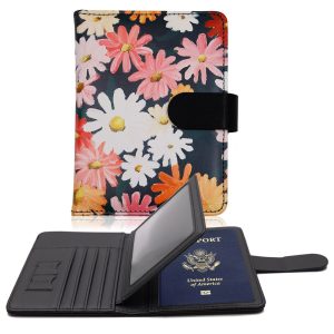 portefeuille voyage femme fleurs