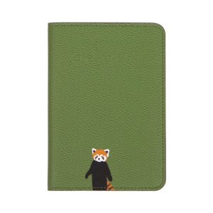 porte-passeport panda roux