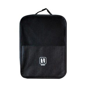 sac à chaussures de voyage noir