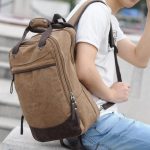 sac à dos style rétro