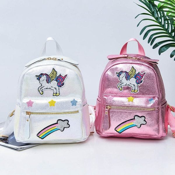 sac à dos licorne pour ado brillant