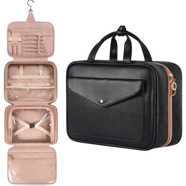 Sac Cosmétique de Voyage Femme Noir