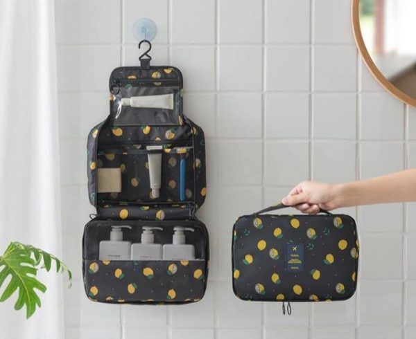 trousse de toilette voyage citrons