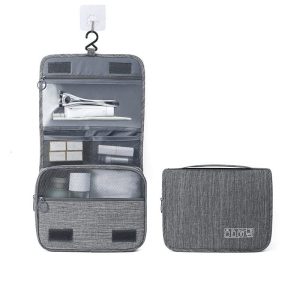 Trousse de Toilette Voyage Gris
