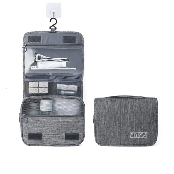 Trousse de Toilette Voyage Gris