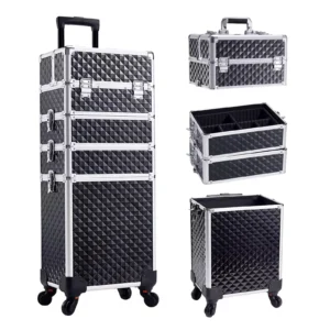 Valise à roulettes amovible 4 en 1