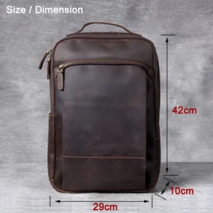 Sacs à dos de Voyage en Cuir