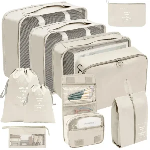 Set Organisateurs Valise 7/8/9/10 Pièces – Packing Cubes Voyage